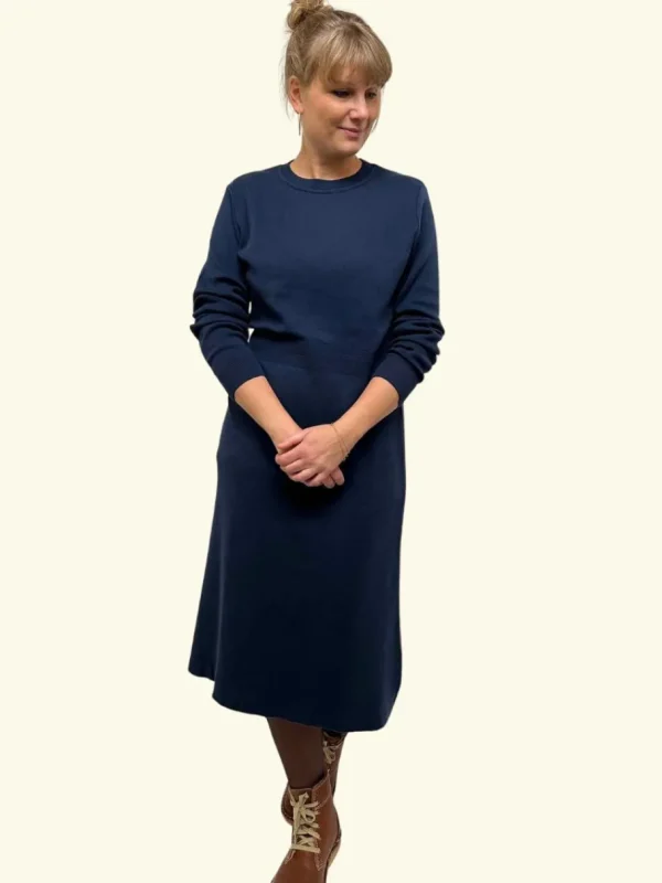 Grobund Agnes kjolen grå og sort^Dame Kjoler Og Jumpsuits