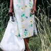 Armedangels Aaimemi Aqua Flower Skirt^Dame Underdele