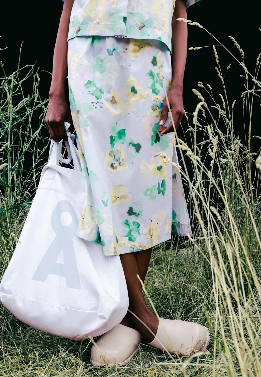 armedangels_aaimemi_aqua__0.webp Armedangels Aaimemi Aqua Flower Skirt^Dame Underdele