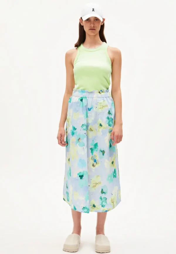 Armedangels Aaimemi Aqua Flower Skirt^Dame Underdele