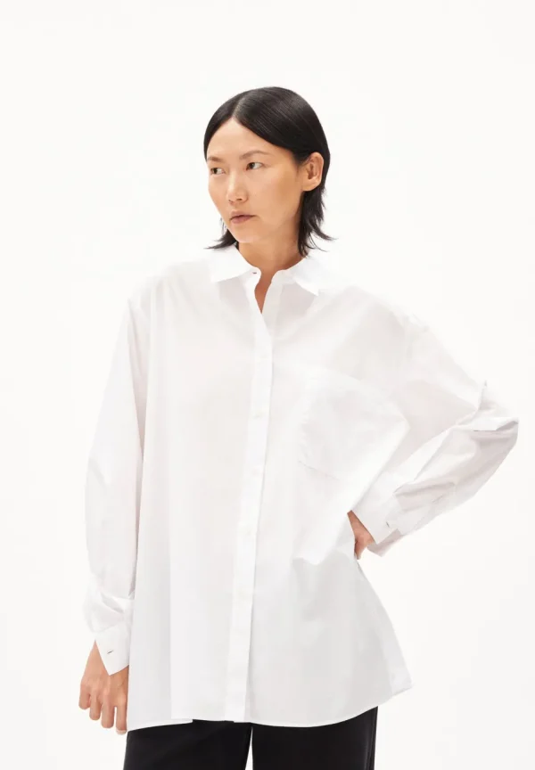 Armedangels Ealgaa White^Dame Overdele