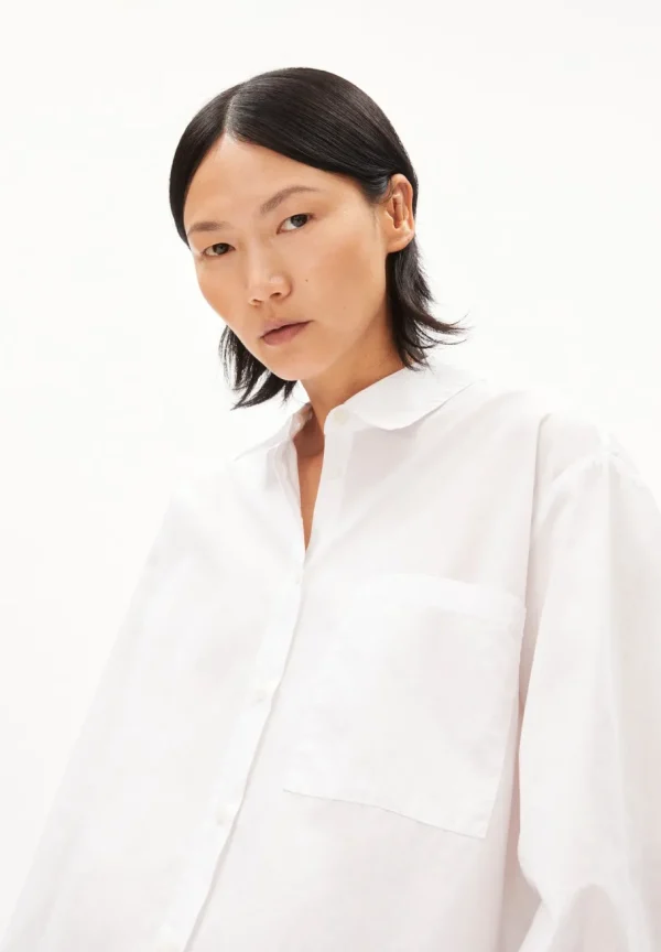 Armedangels Ealgaa White^Dame Overdele
