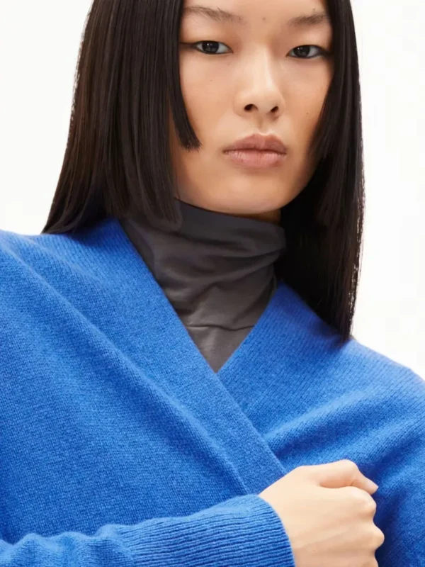 Armedangels KASSANDRAA warm blue^Dame Overdele