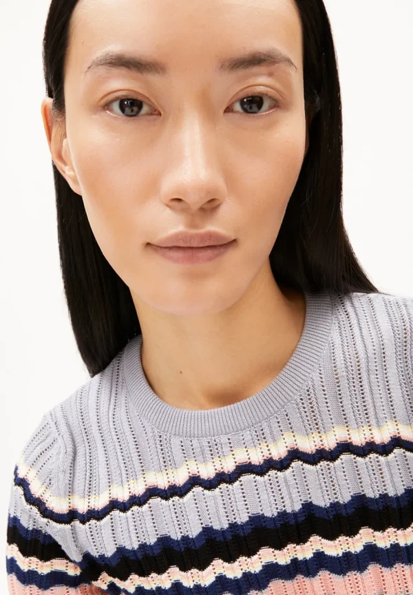 Armedangels Maaya Stripes^Dame Overdele