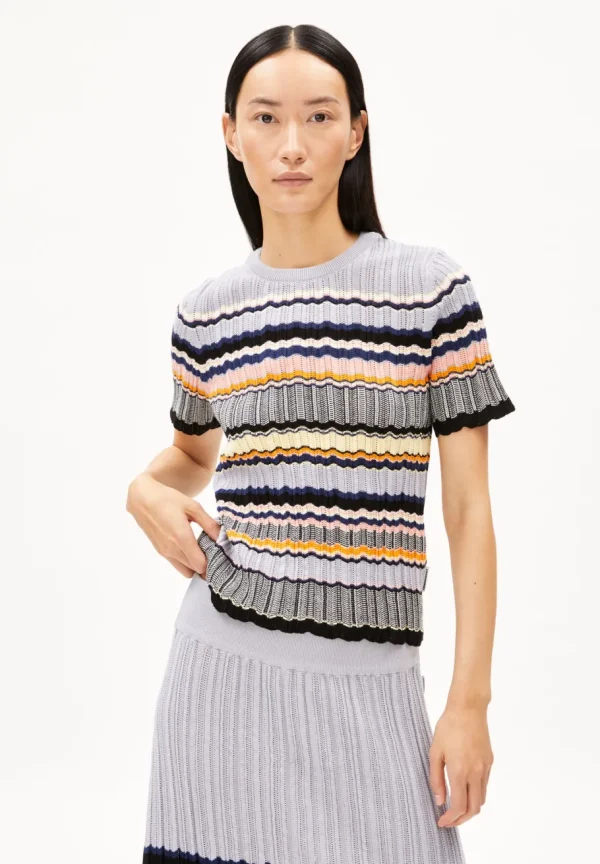Armedangels Maaya Stripes^Dame Overdele