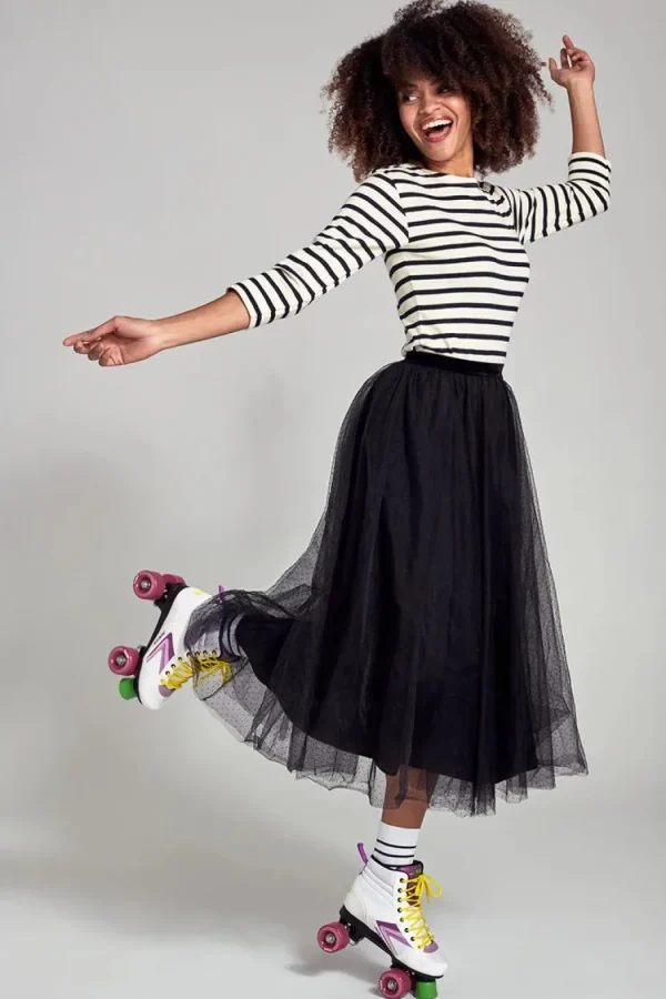 Armor Lux - Breton striped blouse - Ecru/Navy^Dame Overdele