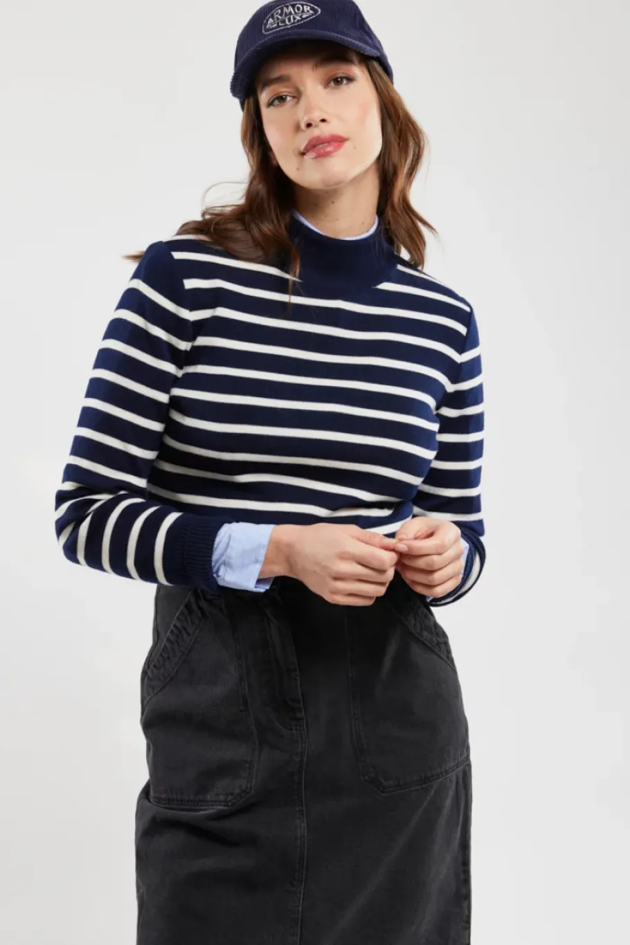 armor_lux_striped_jumper__0.webp Armor Lux Striped jumper Héritage - merino wool^Dame Overdele