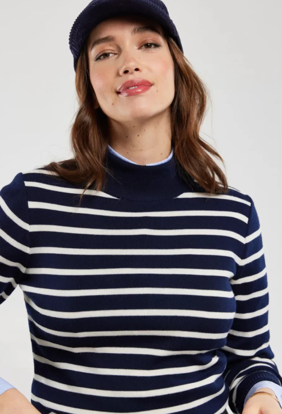 armor_lux_striped_jumper__2.webp Armor Lux Striped jumper Héritage - merino wool^Dame Overdele