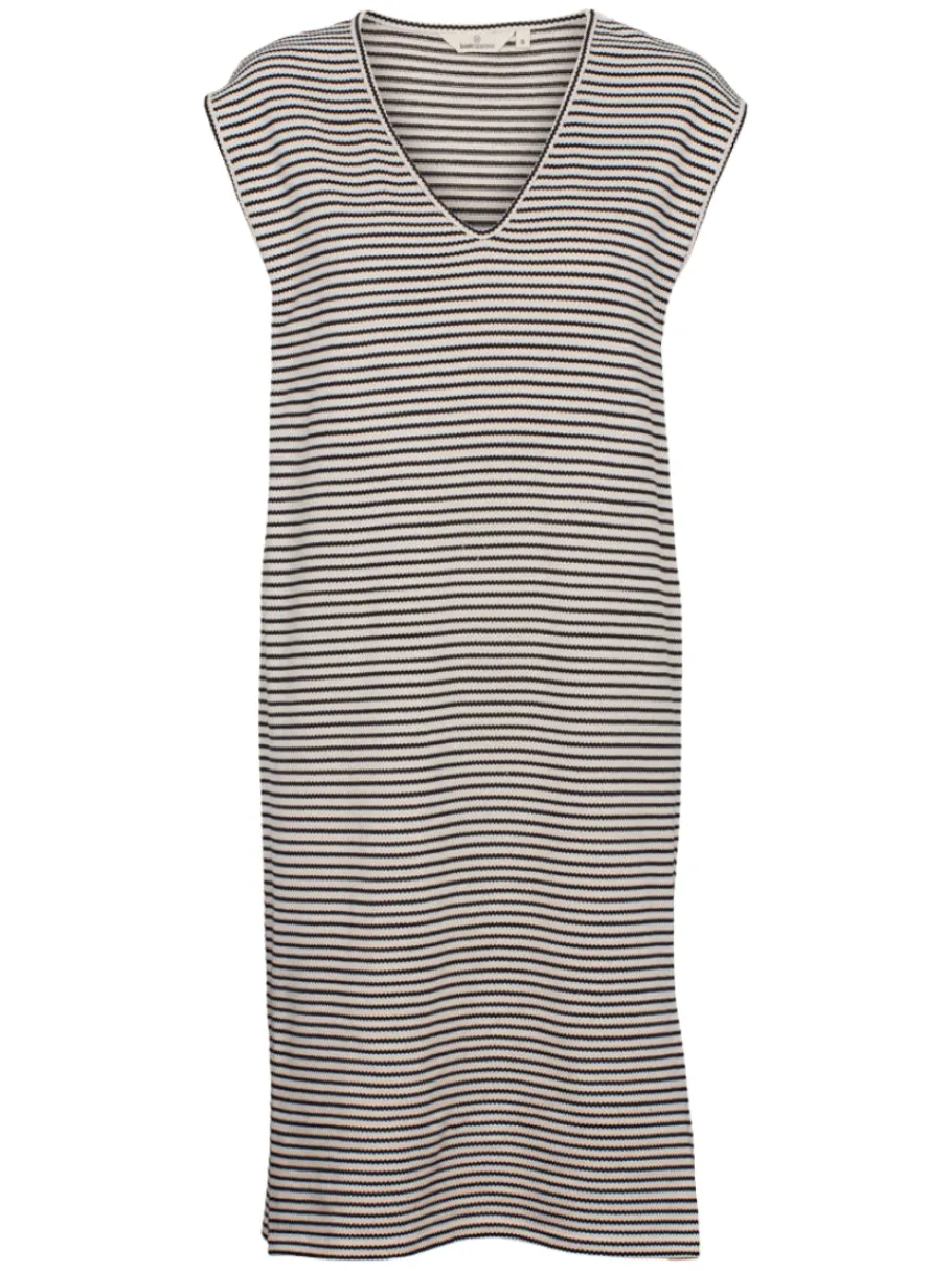 basic_apparel_olive_dress_0-1.webp Basic Apparel Olive Dress GOTS Birch / Black^Dame Kjoler Og Jumpsuits