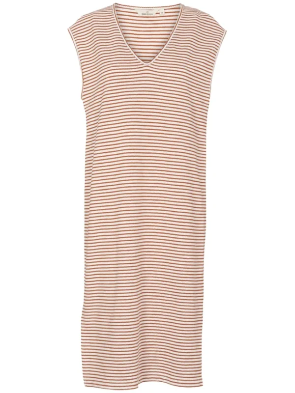 Basic Apparel Olive Dress GOTS Birch / Leather Brown^Dame Kjoler Og Jumpsuits