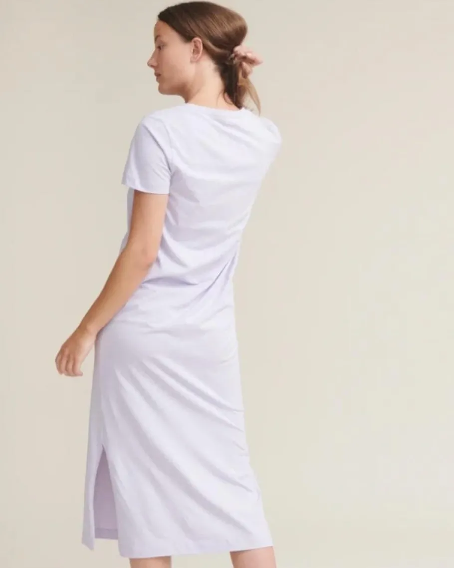 basic_apparel_rebekka_dre_2-1.webp Basic Apparel Rebekka Dress - Purple Heater^Dame Kjoler Og Jumpsuits