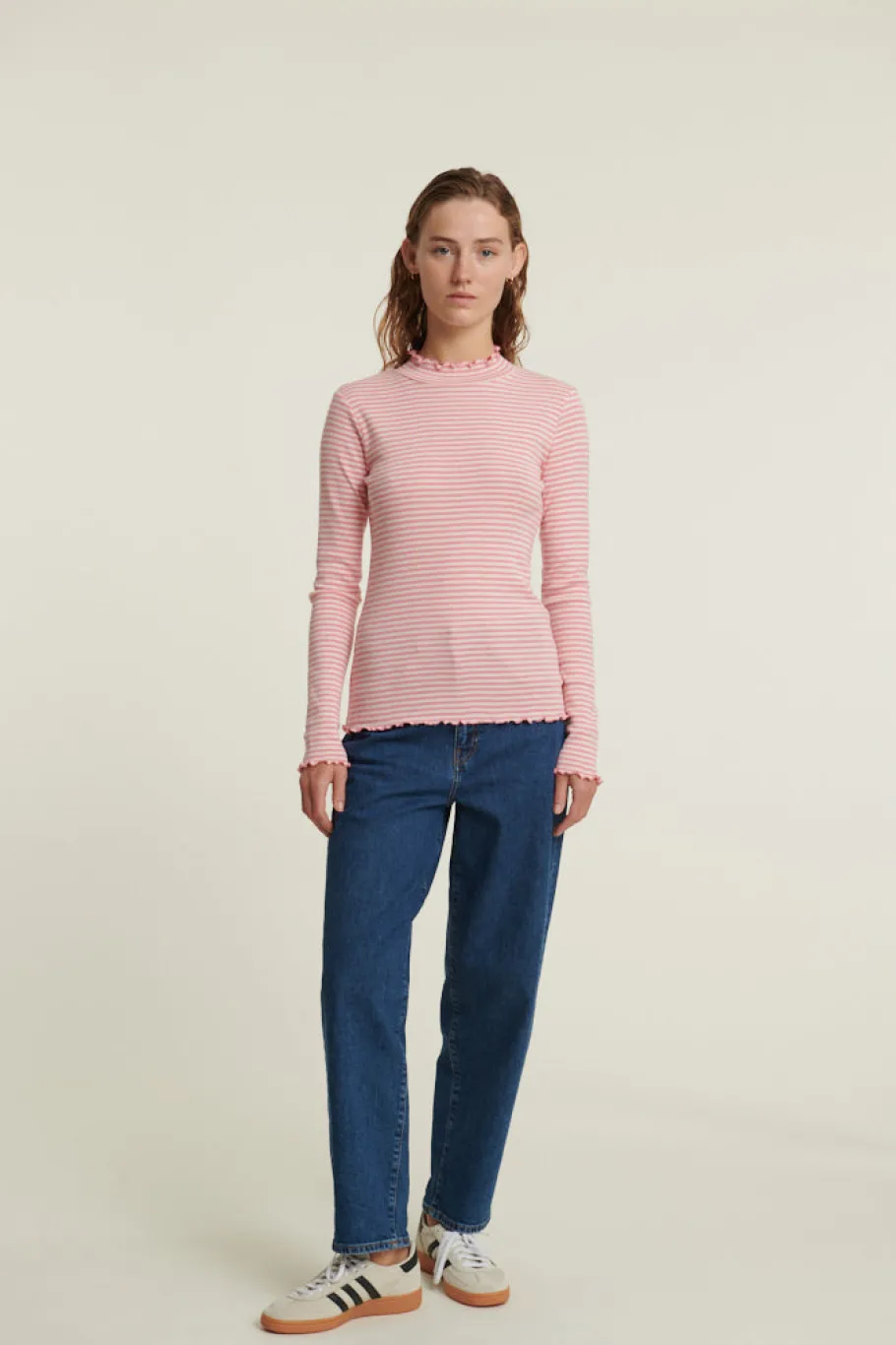 basic_apparel_silma_high__1-1.webp Basic Apparel Silma High Neck Conch shell / birch^Dame Overdele