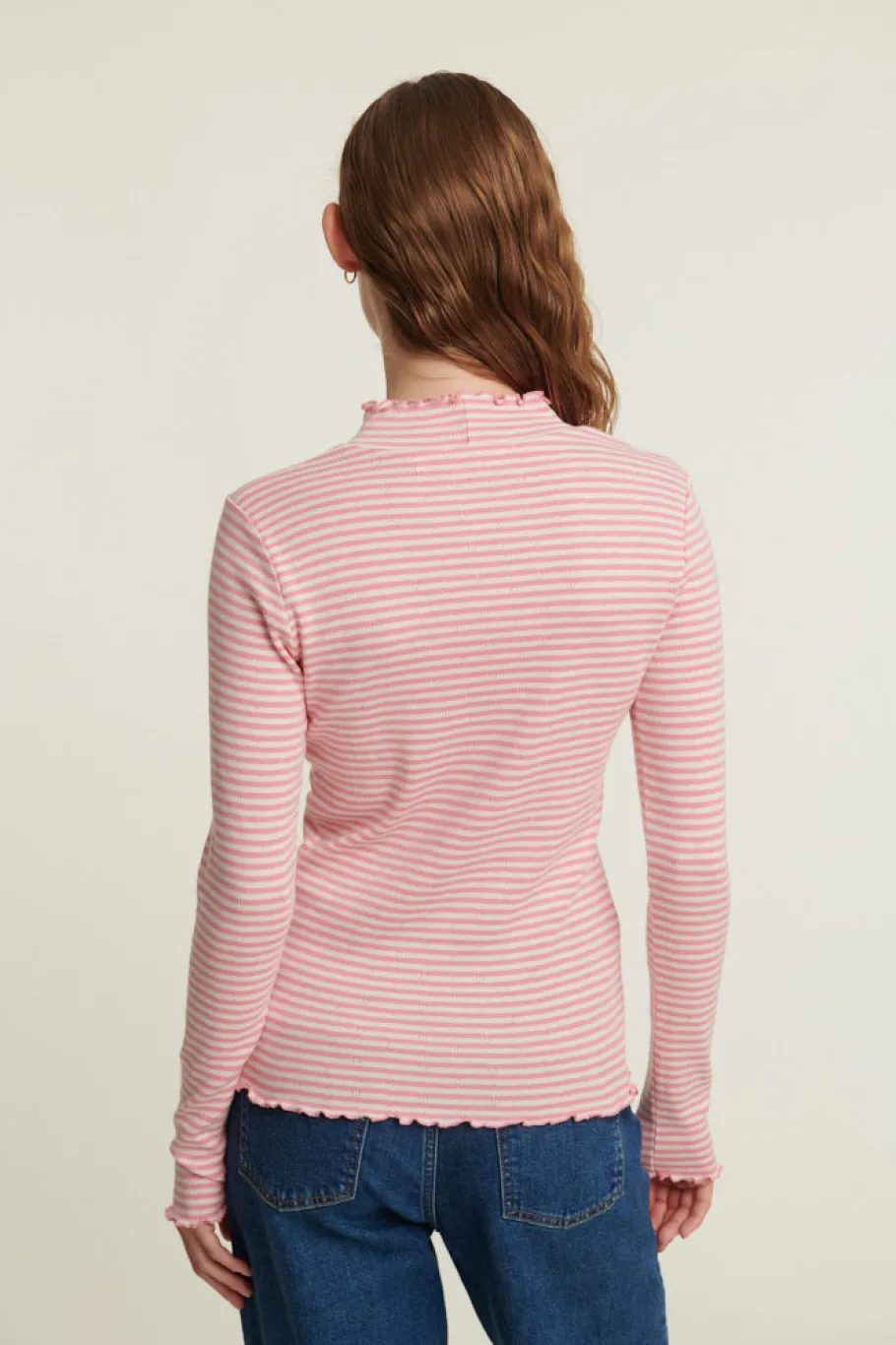 basic_apparel_silma_high__2-1.webp Basic Apparel Silma High Neck Conch shell / birch^Dame Overdele