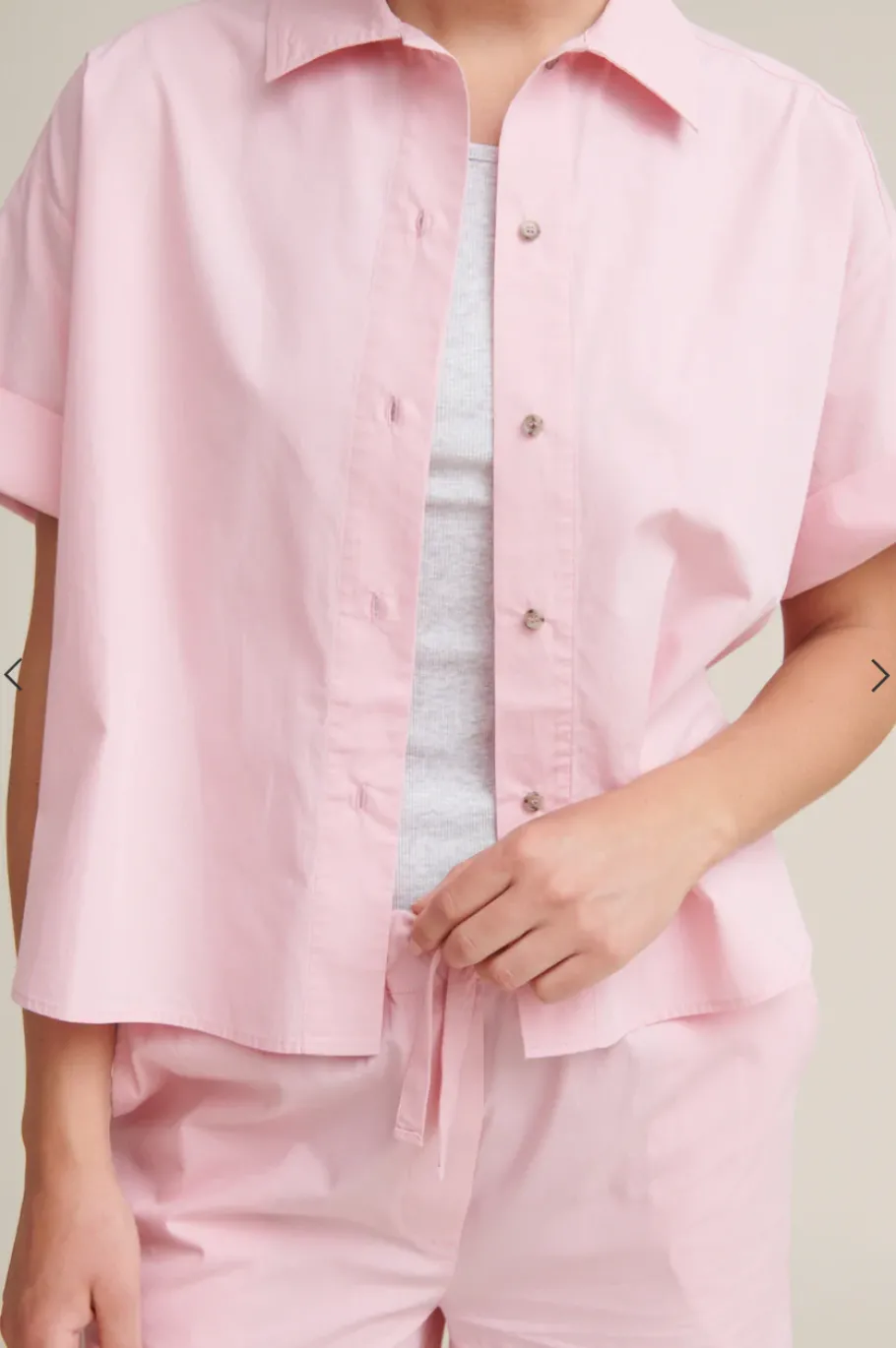 basic_apparel_vilde_ss_sh_3.webp Basic Apparel Vilde SS Shirt GOTS Pink Nectar^Dame Overdele