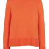 Basic Apparel Willow Sweater Mandarin Orange^Dame Overdele