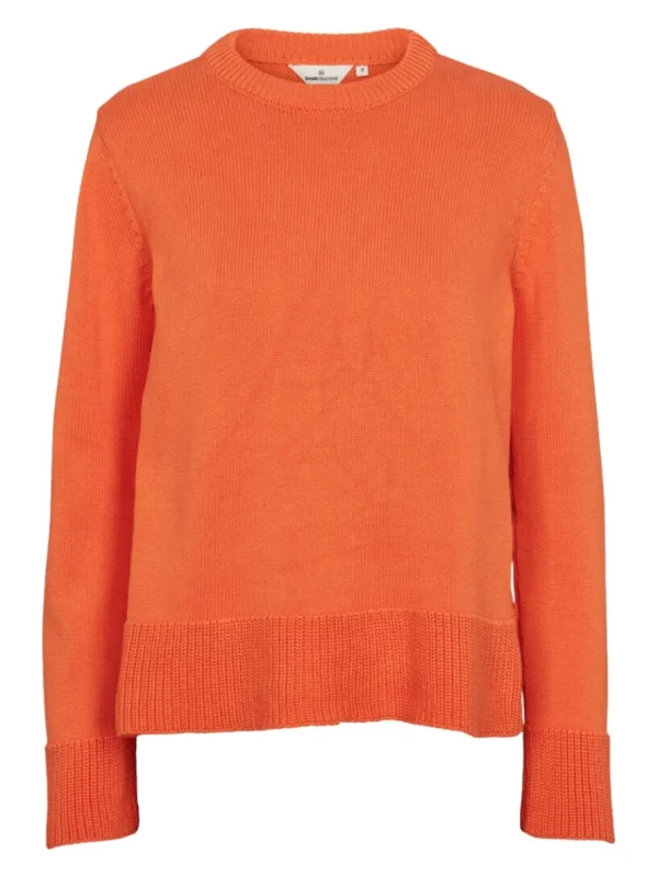 Basic Apparel Willow Sweater Mandarin Orange^Dame Overdele