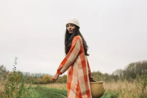 Beaumont Organic Miki-Cay Organic Cotton check dress^Dame Kjoler Og Jumpsuits