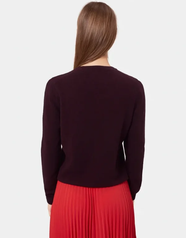 Colorful Standard - Women merino wool crew - Oxblood Red^Dame Overdele