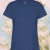 Colorful Standard Light Organic Tee Marine Blue^Dame Overdele