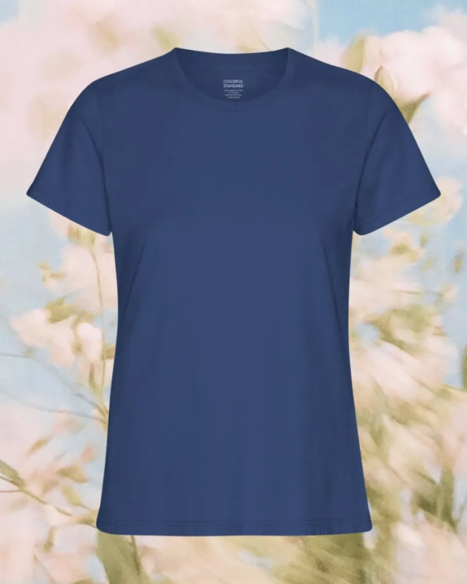 colorful_standard_light_o_0-1.webp Colorful Standard Light Organic Tee Marine Blue^Dame Overdele