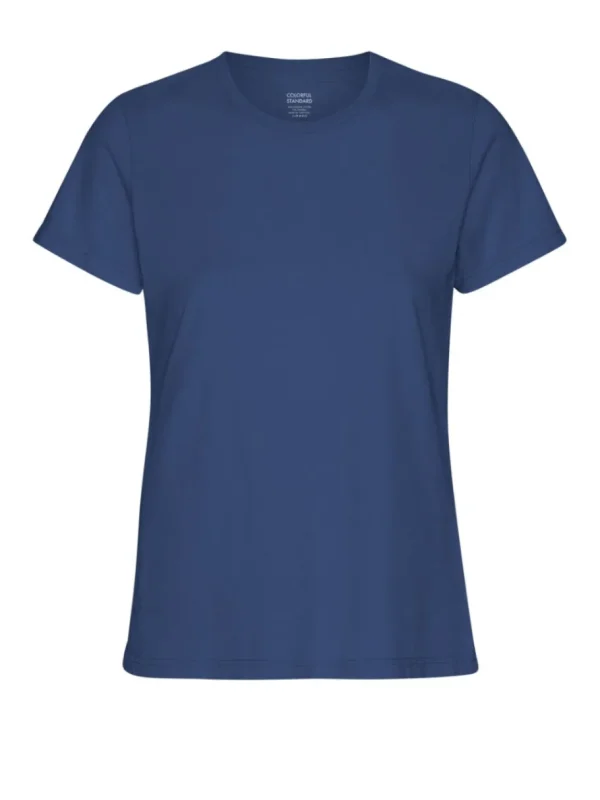 Colorful Standard Light Organic Tee Marine Blue^Dame Overdele