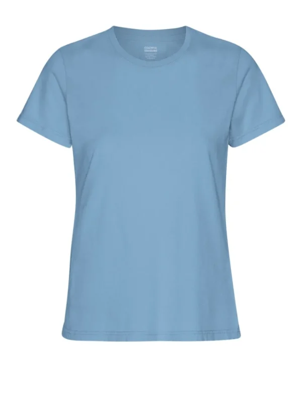 Colorful Standard Light Organic Tee Seaside Blue^Dame Overdele