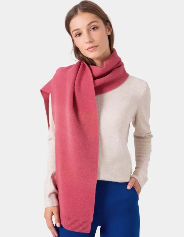 Colorful Standard Merino Wool Scarf Burned Orange^Dame Tørklæder