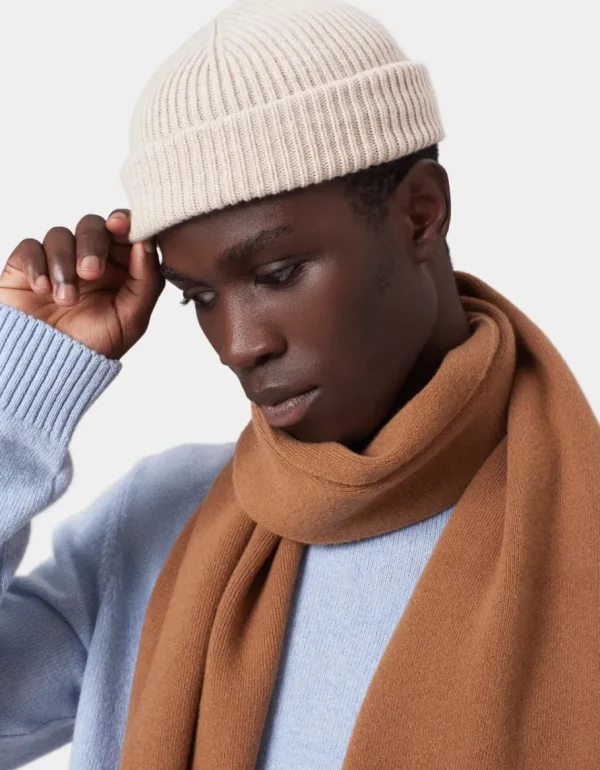 Colorful Standard Merinould Beanie Deep Black^Dame Huer