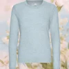 Colorful Standard Women Light MerinoWool Polar Blue^Dame Overdele