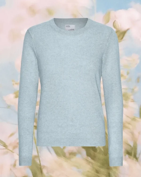 Colorful Standard Women Light MerinoWool Polar Blue^Dame Overdele