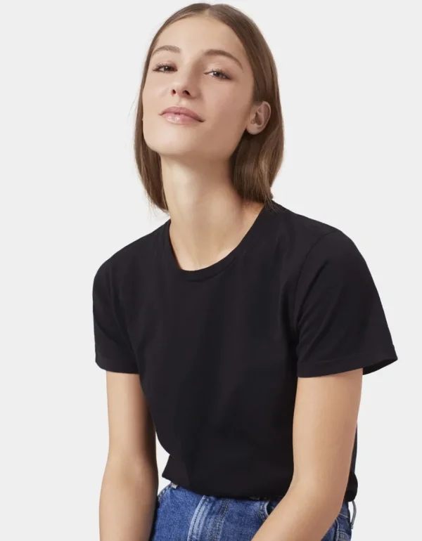Colorful Standard Women Light Organic Tee Black^Dame Overdele