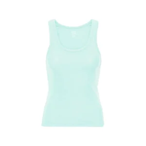 Colorful Standard Women Organic Rib Tank Top Light Aqua^Dame Overdele