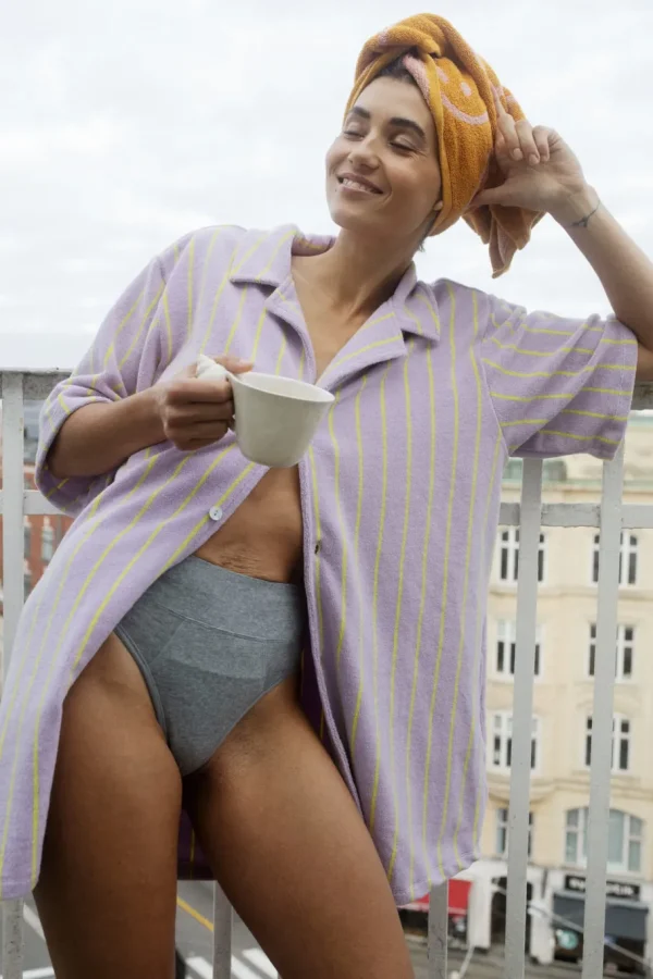 Flow 3 - High Waist, Moderate + - Grey^Dame Undertøj