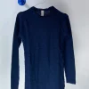 Gudrun & Gudrun Barba økologisk uldbluse Dark Blue^Dame Overdele