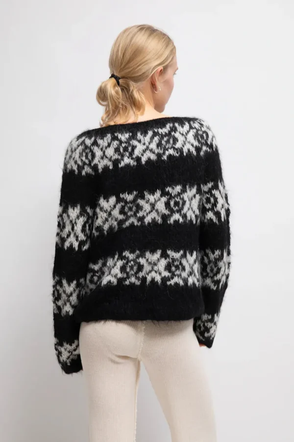 Gudrun & Gudrun Inka Black / Off White^Dame Overdele