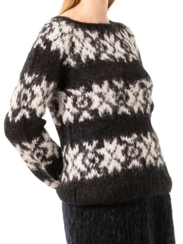 Gudrun & Gudrun Inka Black / Off White^Dame Overdele