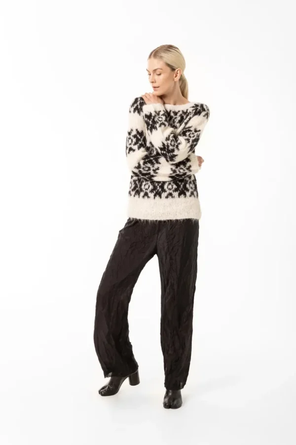 Gudrun & Gudrun Inka Off White / Black^Dame Overdele