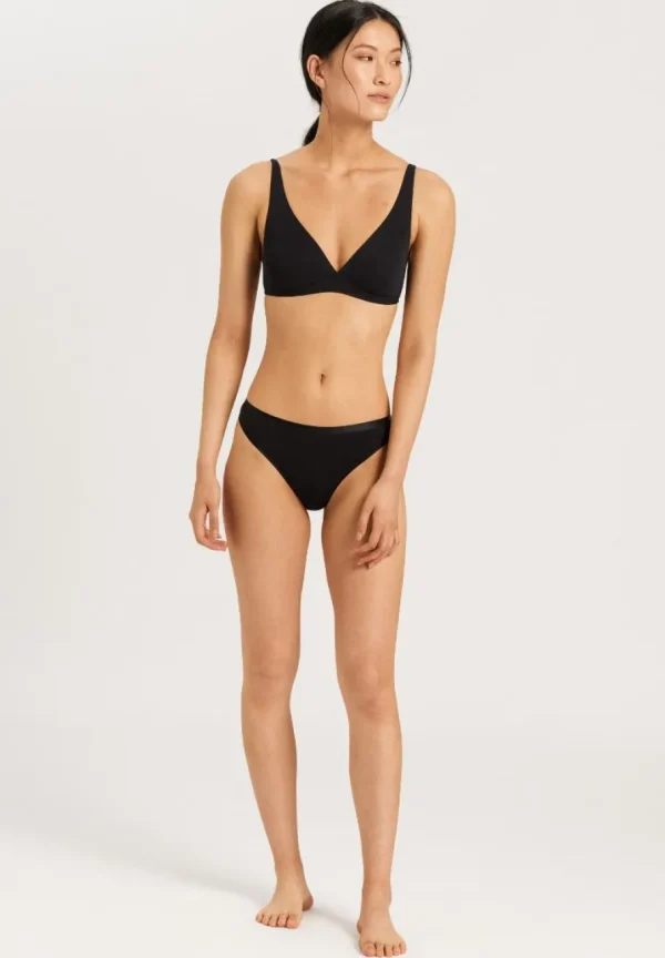 Hanro - Cotton Sensation - Soft Cup Bra Black^Dame Undertøj