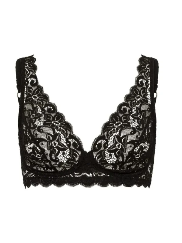 Hanro - Moments - Soft Cup Bra Black^Dame Undertøj