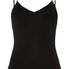 Hanro - Woolen Silk Camisole - Black^Dame Undertøj