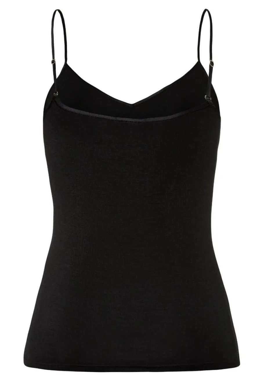 hanro__woolen_silk_camiso_1.webp Hanro - Woolen Silk Camisole - Black^Dame Undertøj