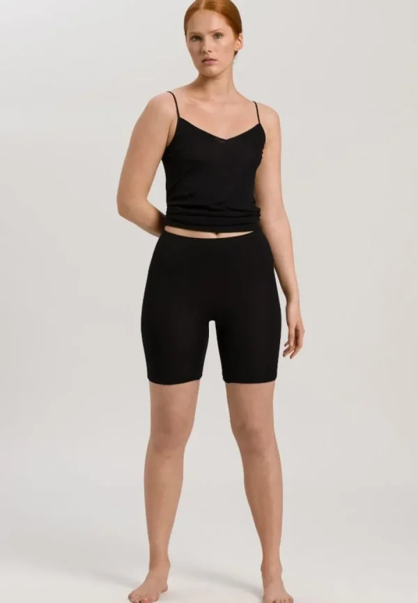 Hanro - Woolen Silk Camisole - Black^Dame Undertøj