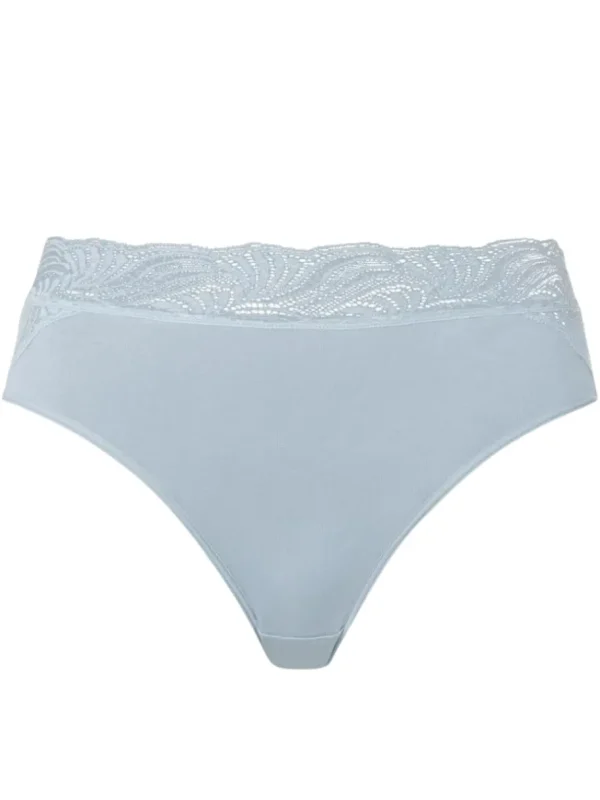 Hanro Cotton Delight Midi Briefs sea breeze^Dame Undertøj