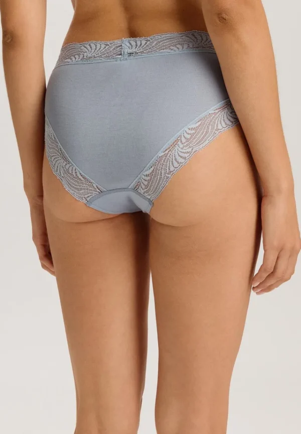 Hanro Cotton Delight Midi Briefs sea breeze^Dame Undertøj