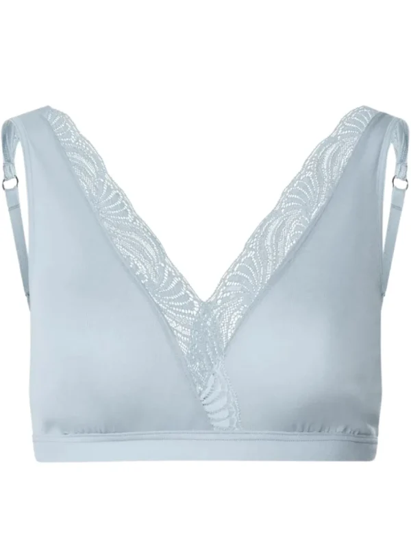 Hanro Cotton Delight Soft Cup Bra sea breeze^Dame Undertøj