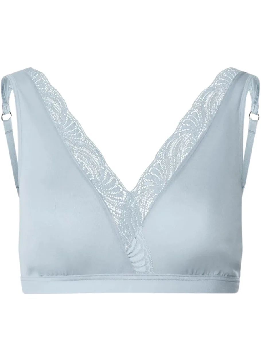 hanro_cotton_delight_soft_0.webp Hanro Cotton Delight Soft Cup Bra sea breeze^Dame Undertøj