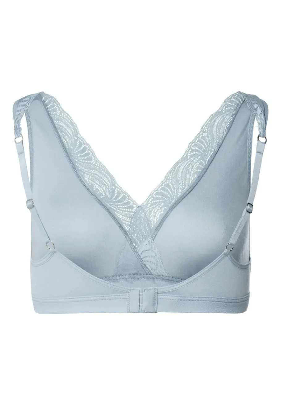 hanro_cotton_delight_soft_5.webp Hanro Cotton Delight Soft Cup Bra sea breeze^Dame Undertøj