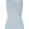 Hanro Cotton Delight Top sea breeze^Dame Overdele