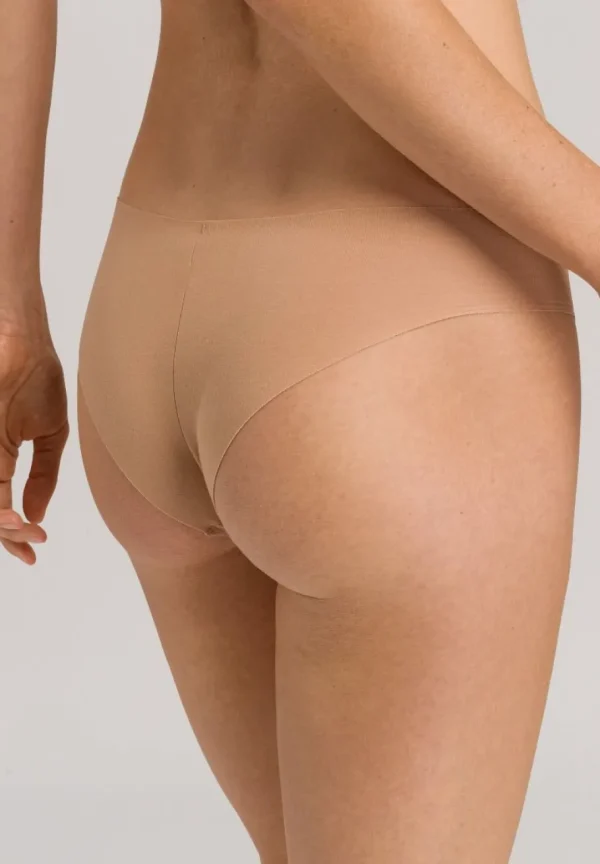 Hanro Invisible Cotton Brazilian Panty Beige^Dame Undertøj