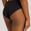 Hanro Invisible Cotton Midi Briefs Black^Dame Undertøj